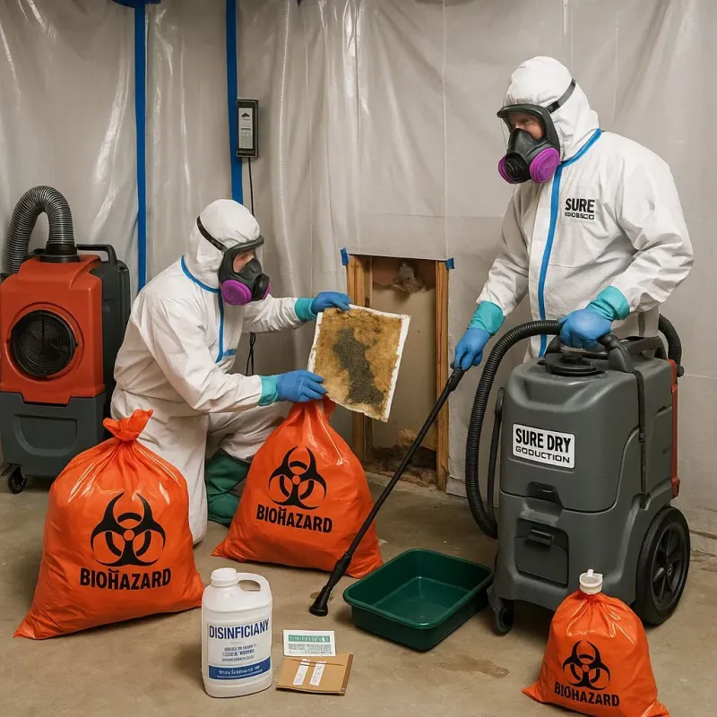 Contaminated Water Handling Protocols process in Van Wert, OH